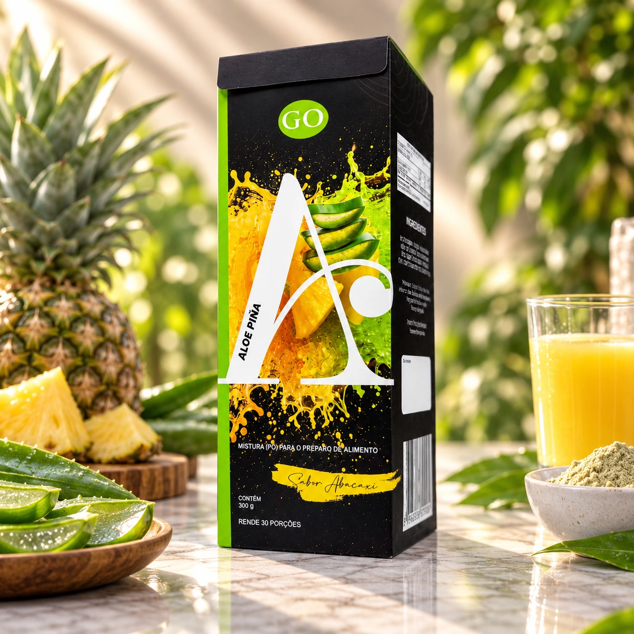 Aloe Vera da Natural Go: embalagem e apresentação do produto
