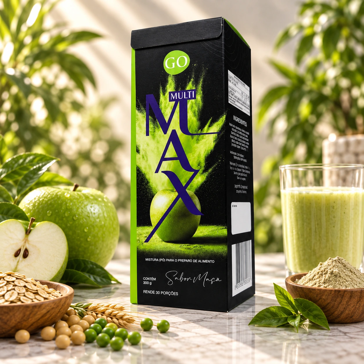 Multi Max da Natural Go: embalagem e apresentação do produto