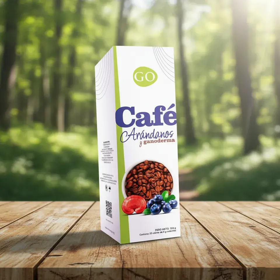 Café Arándanos Ganoderma